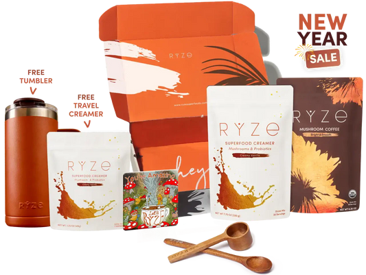 RYZE n Shine Bundle (Coffee + Creamer) Plus M6B94